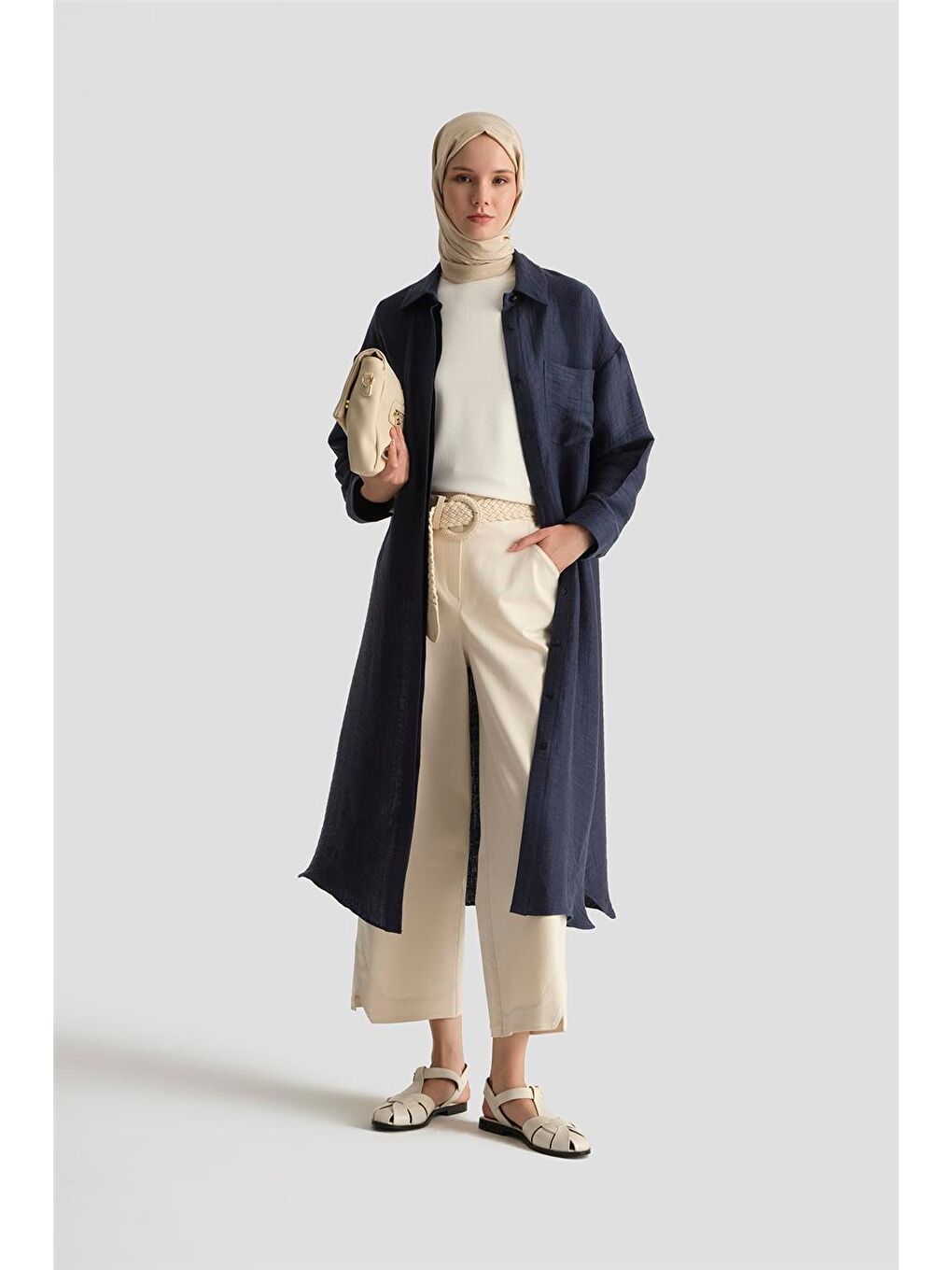 Gömlek Tunik 25Y4700 Lacivert-2