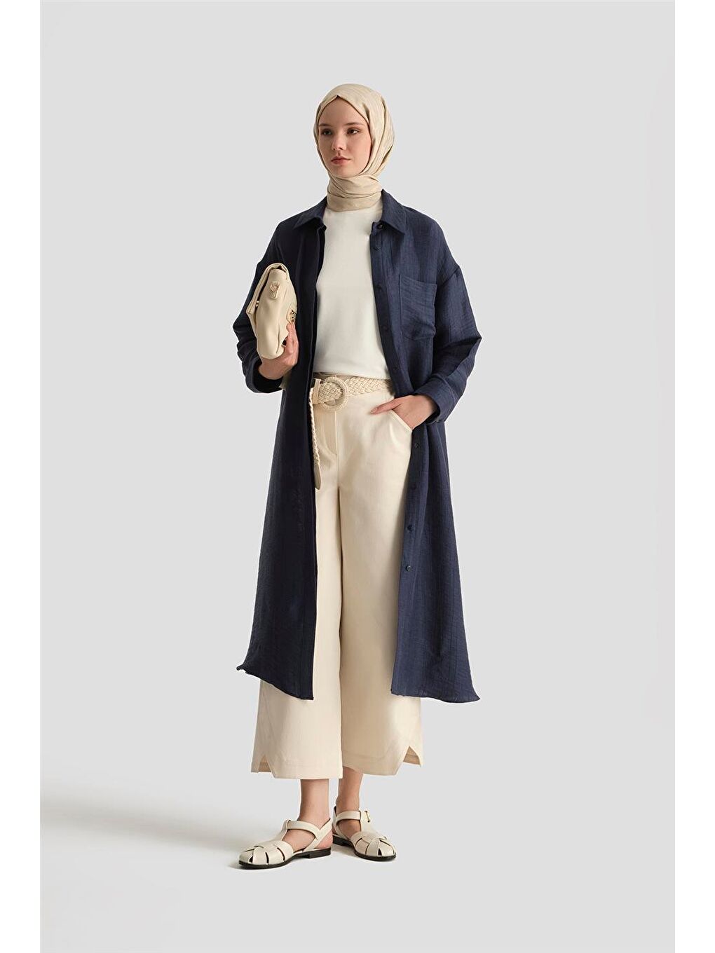 Gömlek Tunik 25Y4700 Lacivert-3