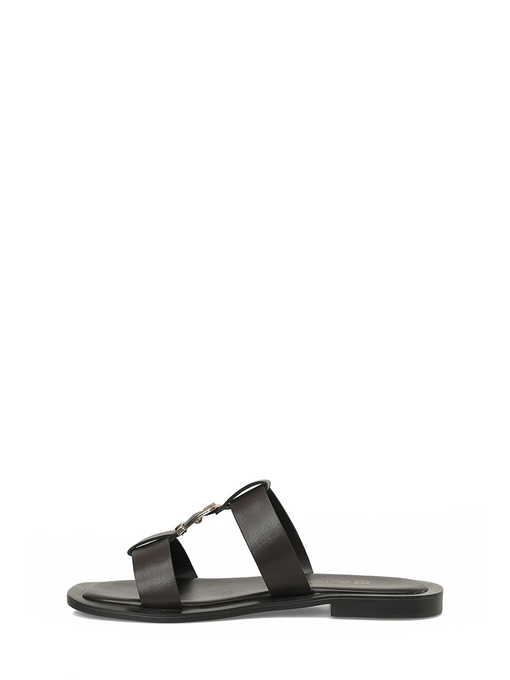 26S-204 6FX Kahverengi Kadın Terlik-2