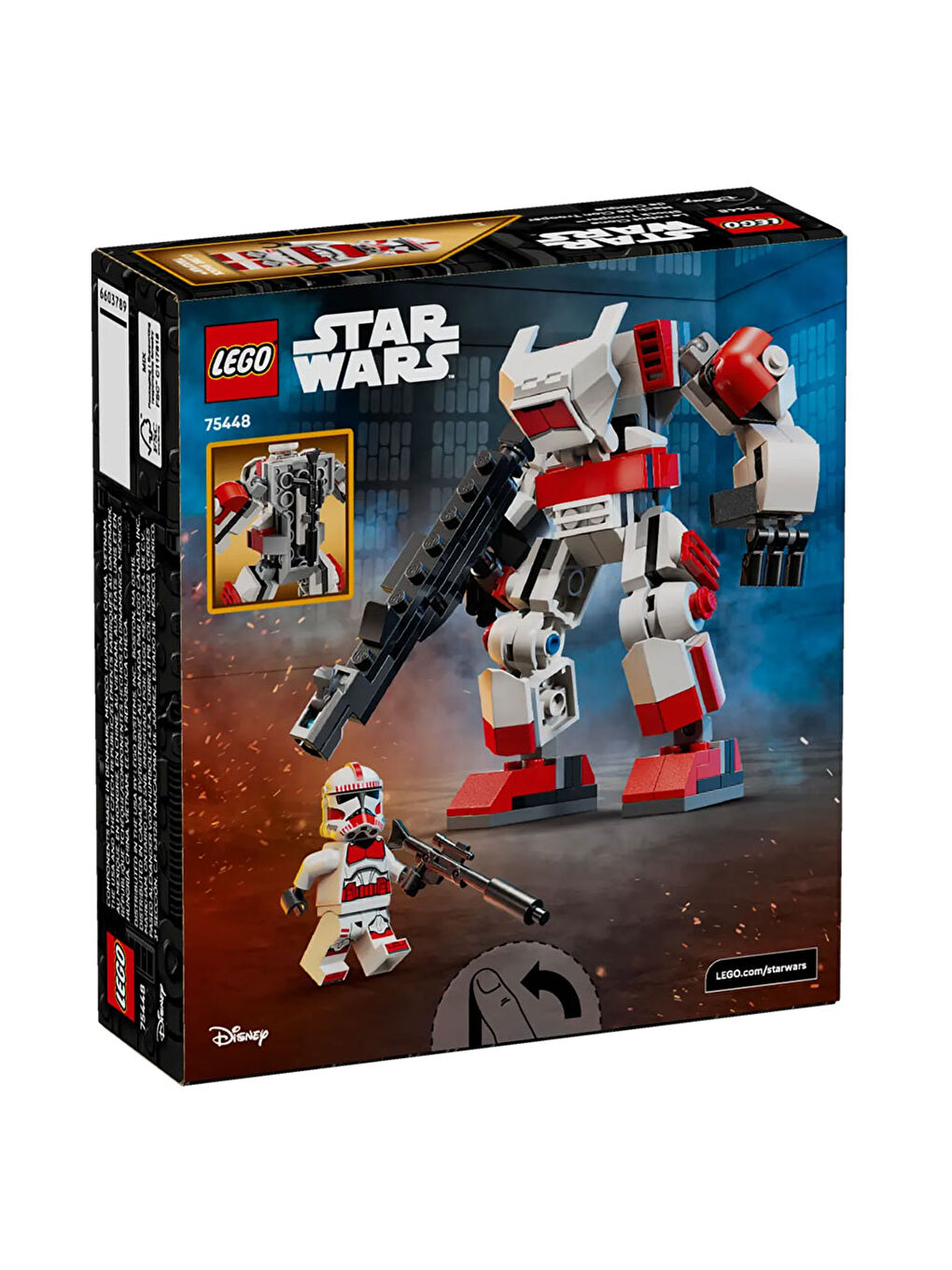 Star Wars Klon Şok Trooper Robotu 75448-4