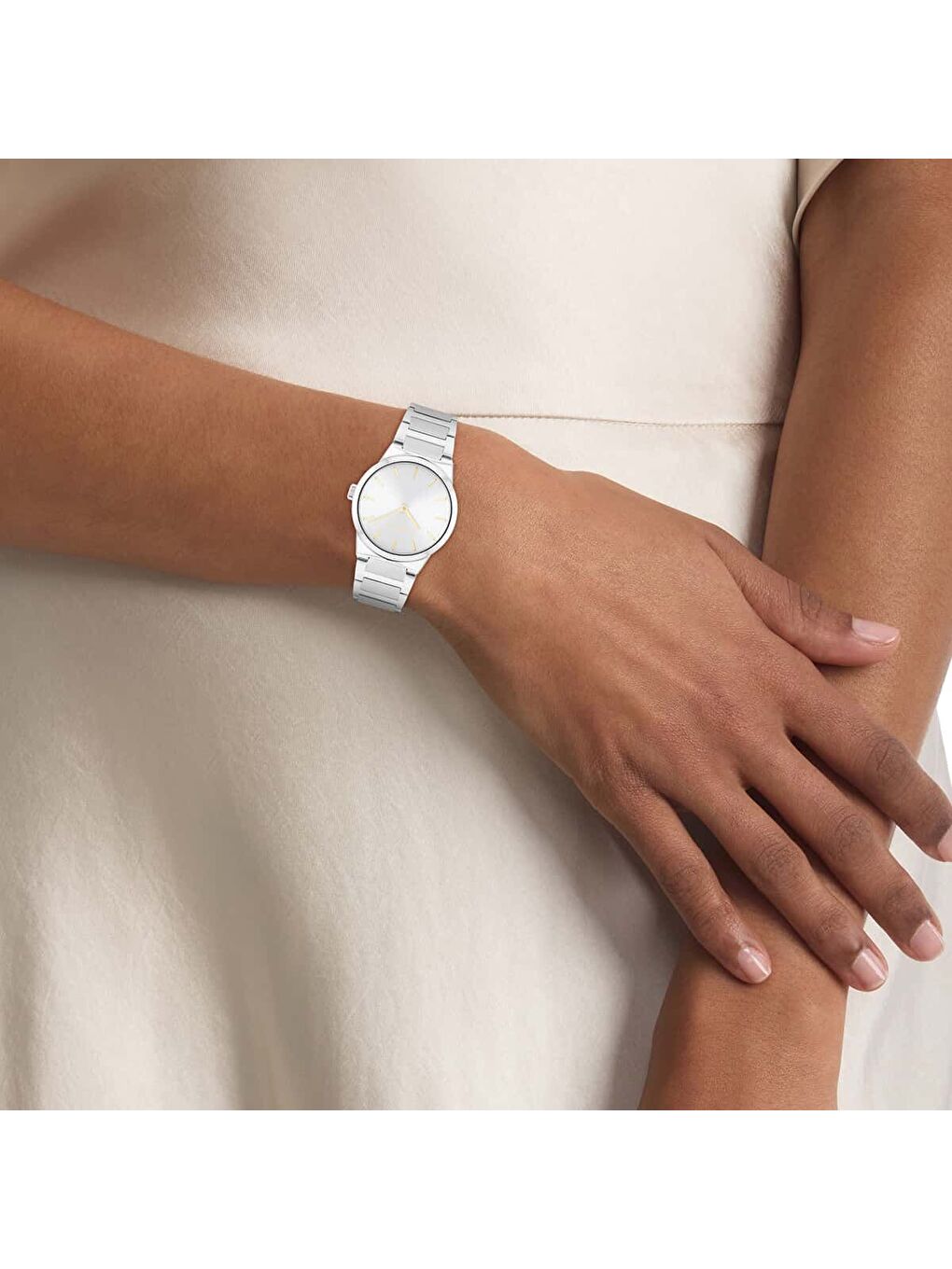 Gri CK25100076 Kadın Kol Saati-3