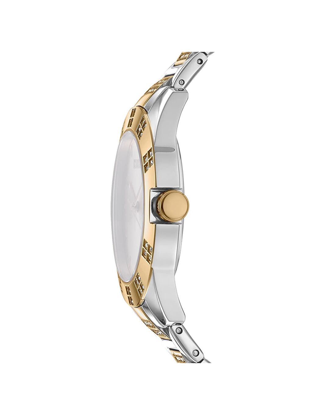 Sarı DK1L019M0065 Kadın Kol Saati-1