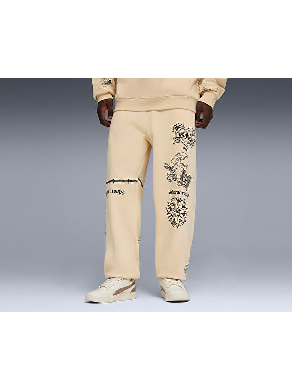 Swish N İnk Sweatpants Erkek Günlük Eşofman Altı 63465601 Bej-2