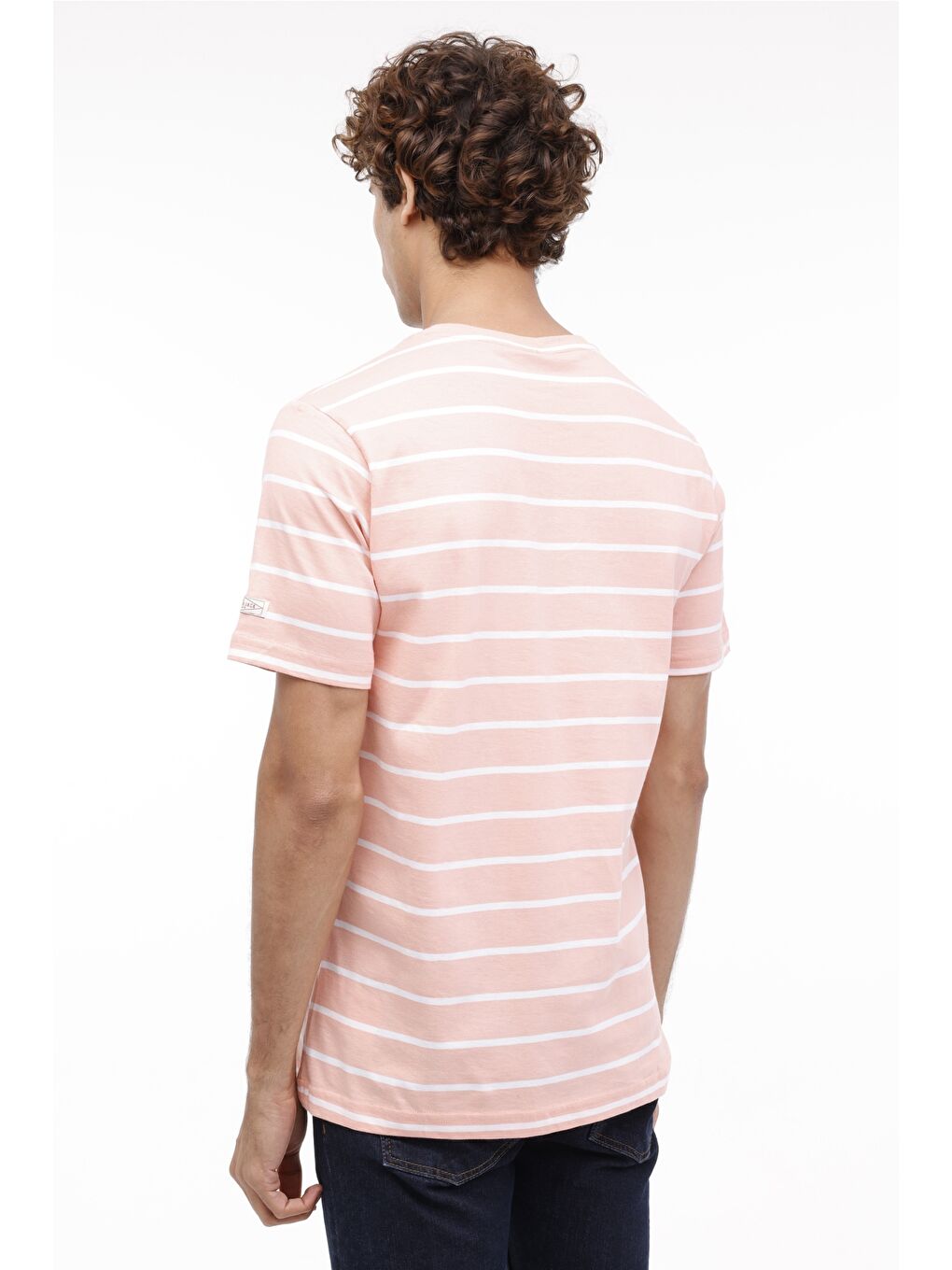 Lumberjack Pembe ML HECTOR 11URB1053 4FX  Erkek Kısa Kol T-Shirt - 1