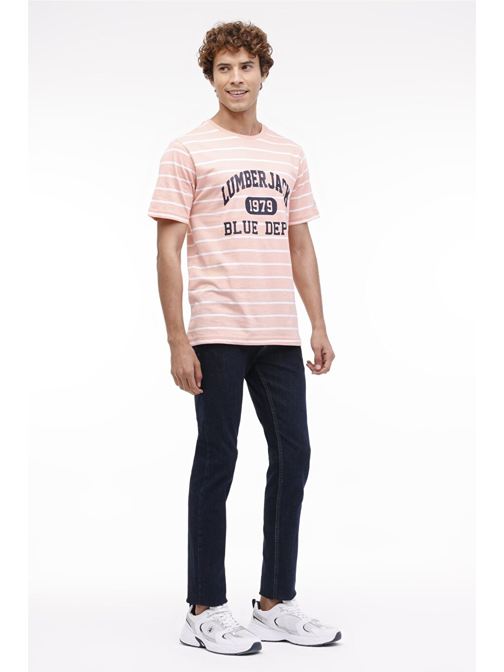 Lumberjack Pembe ML HECTOR 11URB1053 4FX  Erkek Kısa Kol T-Shirt - 2