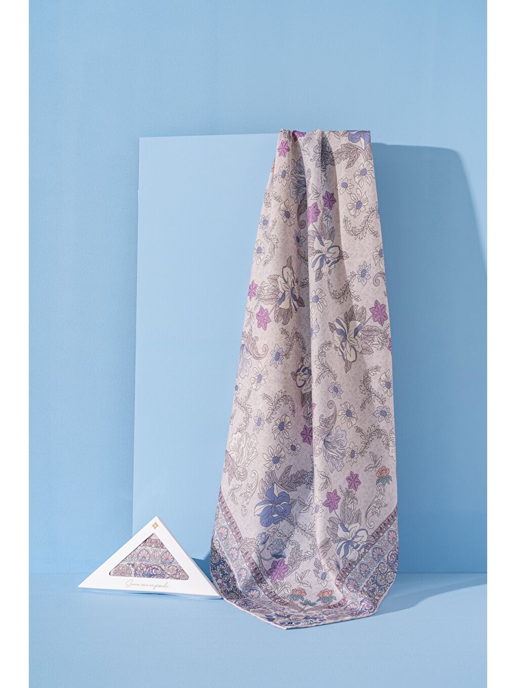 Gri Kadın Spring Soft Misya Eşarp