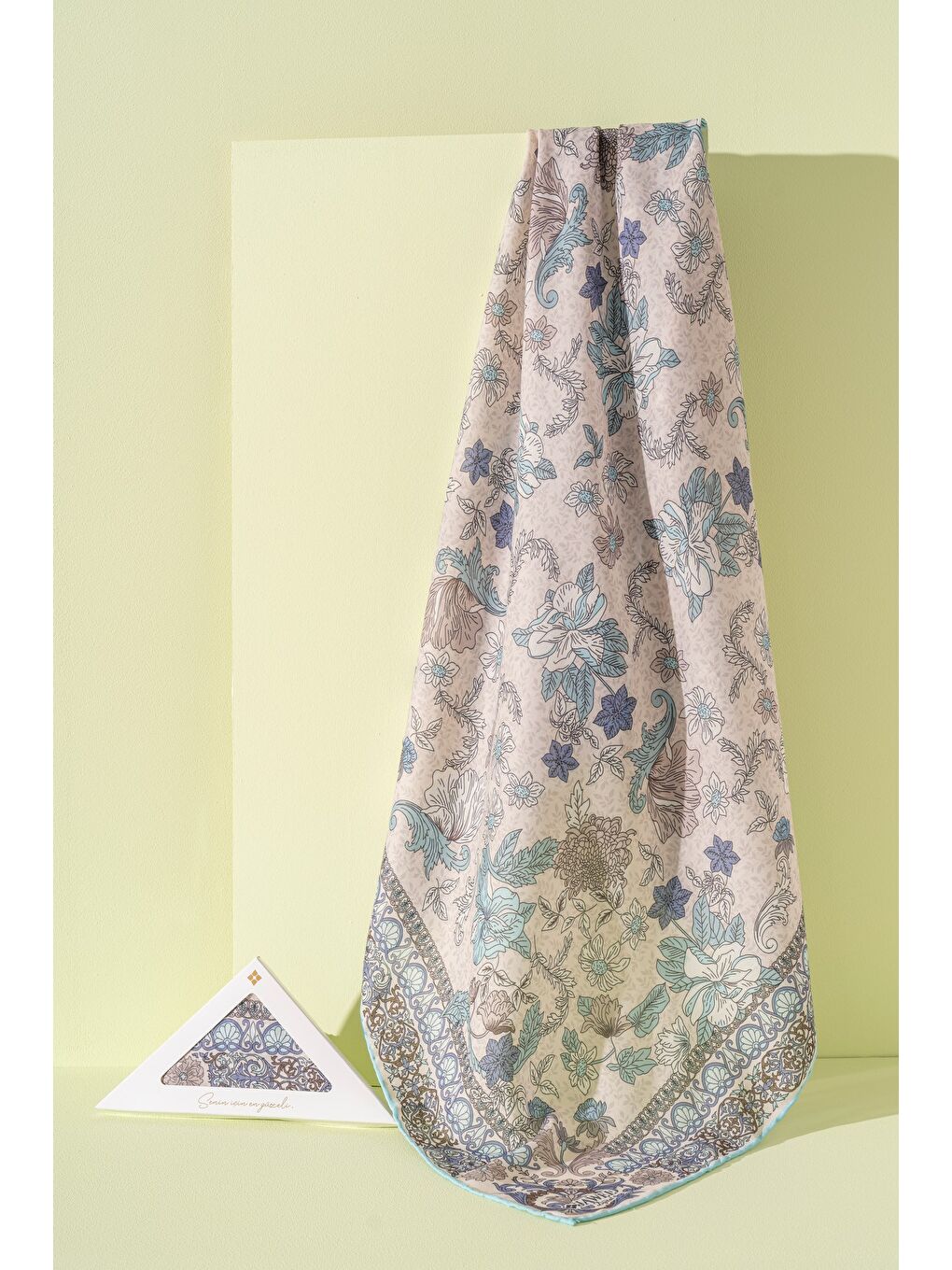 Turkuaz Kadın Spring Soft Misya Eşarp