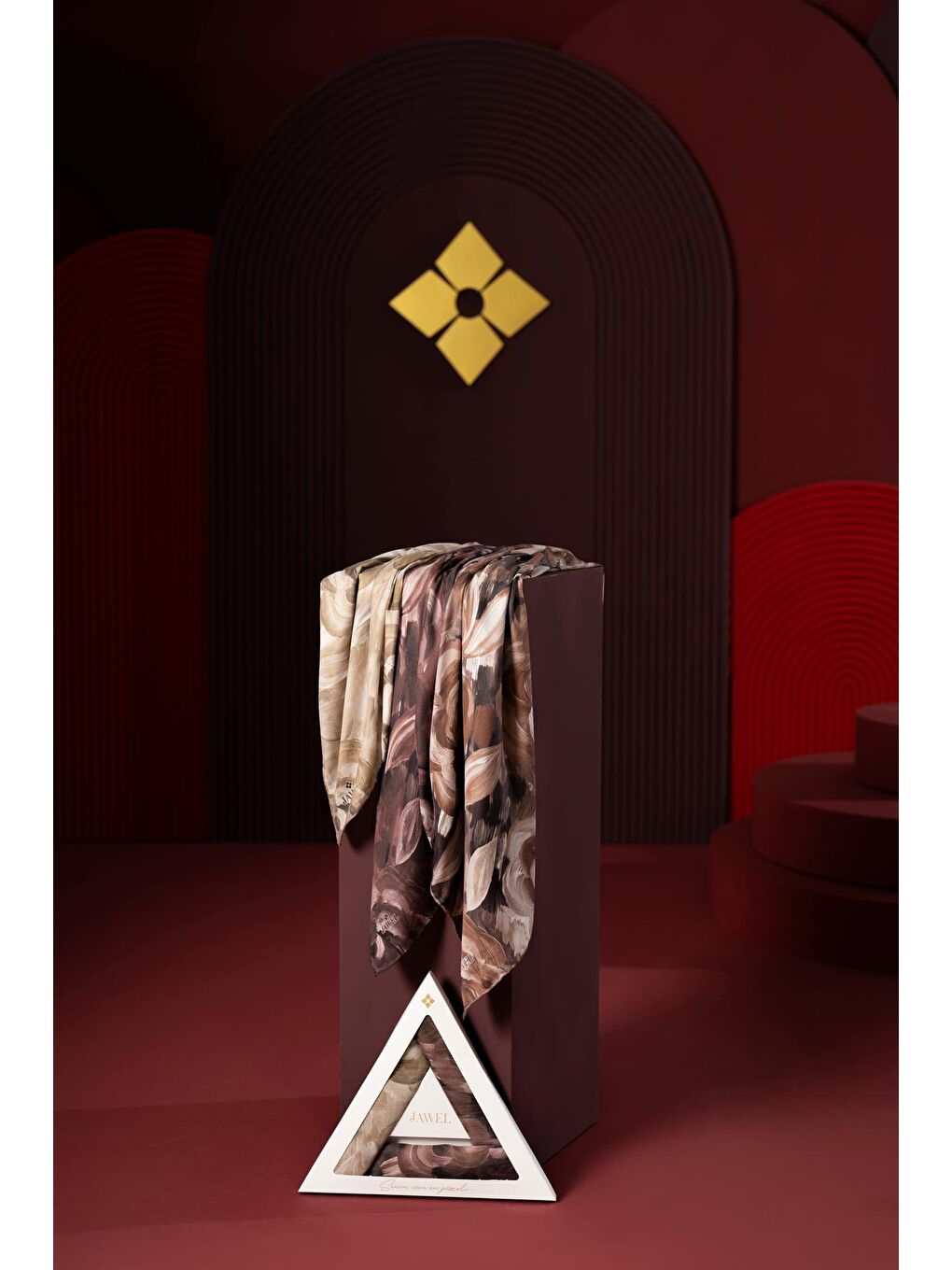 Karışık Kadın Mirla Soft Eşarp Paketi (Sütlü Kahve-Kahve-Siyah Kahve)