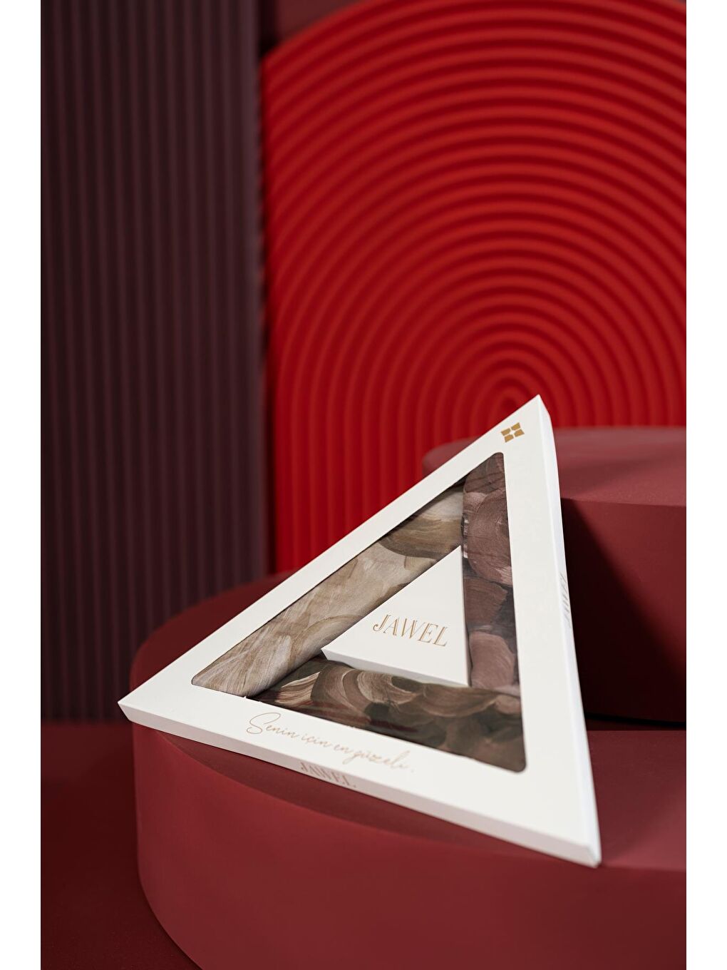 Karışık Kadın Mirla Soft Eşarp Paketi (Sütlü Kahve-Kahve-Siyah Kahve)-1