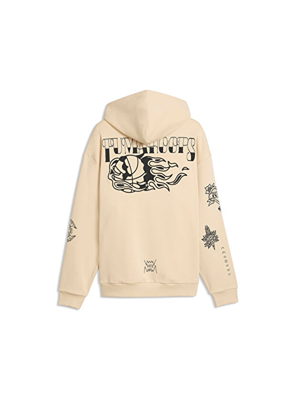 Swish N İnk Hoodie Erkek Günlük Sweatshirts 63465501 Bej-1