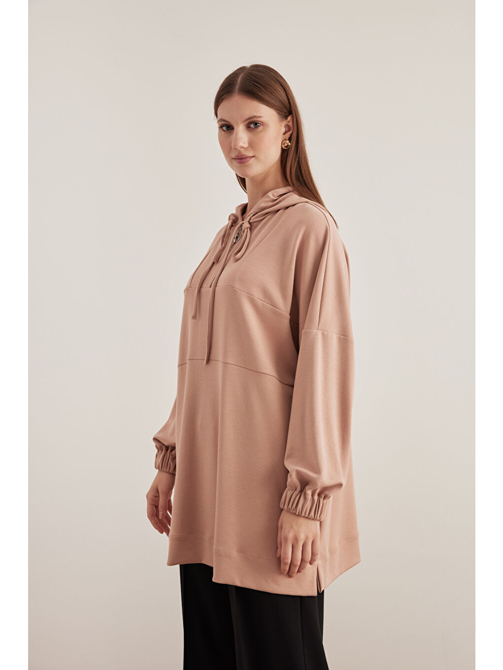 Pembe 15767112 Büzgü Kol Sweat-4