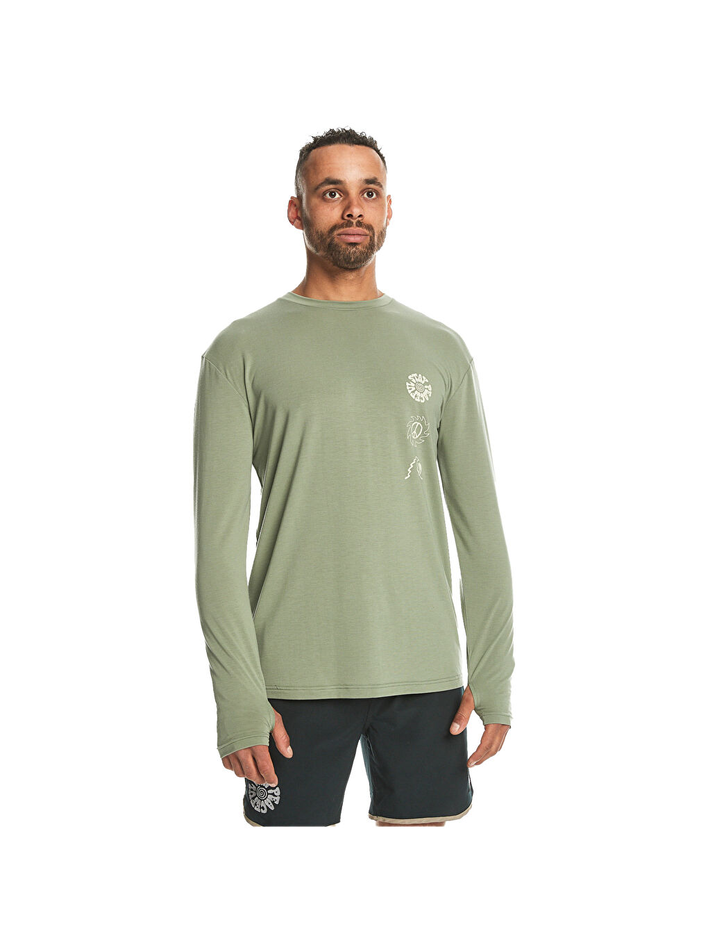 Karışık Coastal Run Ls Erkek Renkli Tişört