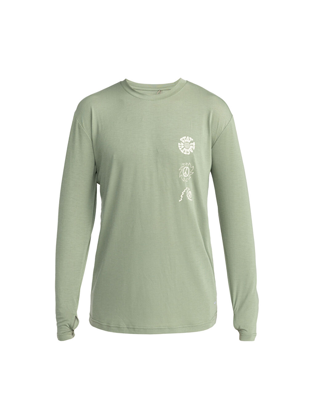 Karışık Coastal Run Ls Erkek Renkli Tişört-1