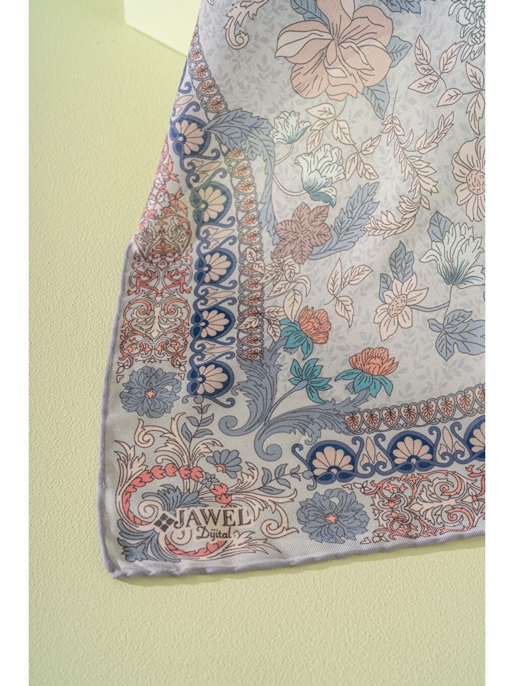 Gri Kadın Spring Soft Misya Eşarp-1