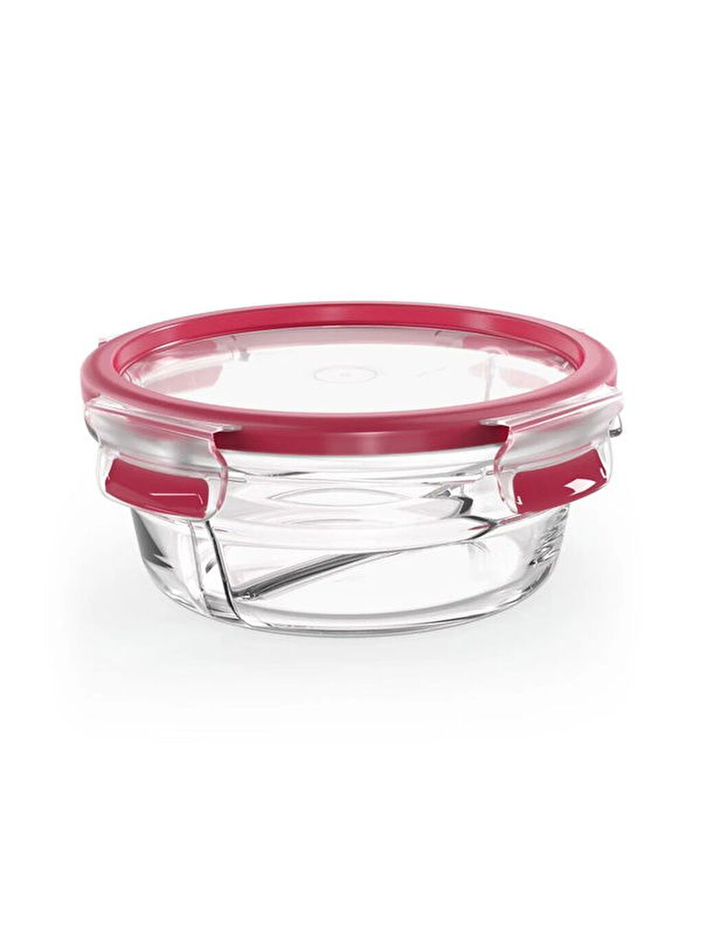 Masterseal Fırınlanabilir Saklama Kabı - Kırmızı / Şeffaf - 550 ml