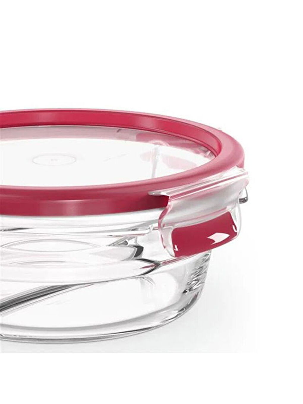 Masterseal Fırınlanabilir Saklama Kabı - Kırmızı / Şeffaf - 550 ml-2