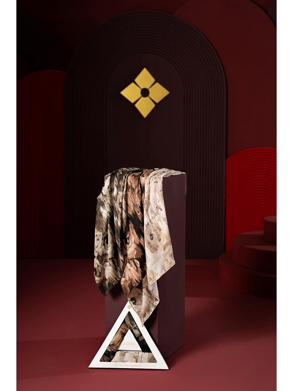 Karışık Kadın Soft Eşarp Paketi Millas( Siyah Kahve-Acı Kahve-Sütlü Kahve)