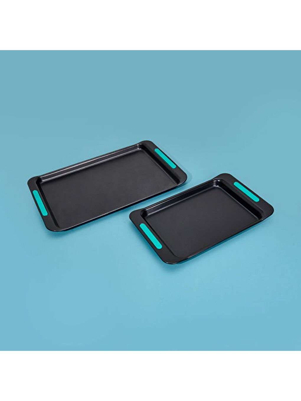 Sepal 2'li Fırın Tepsisi - Siyah / Yeşil