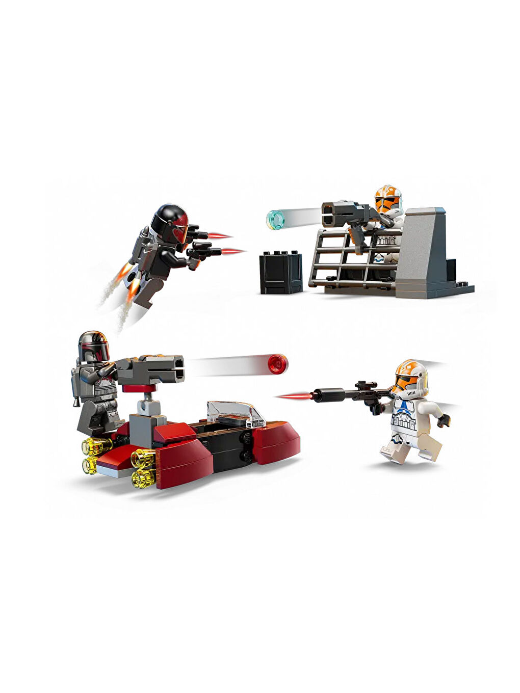 Star Wars Mandalore Kuşatması Savaş Paketi 75449-1