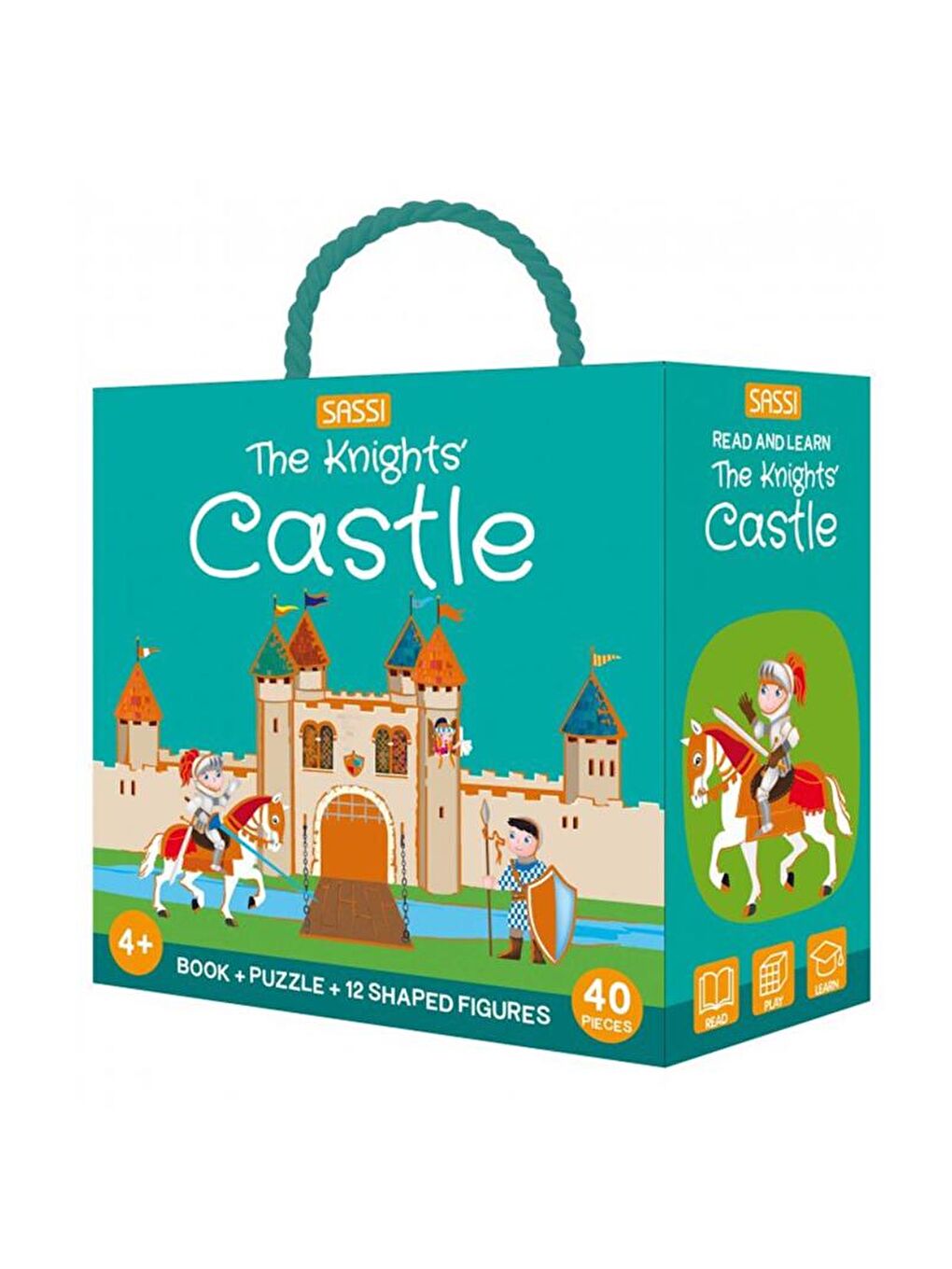 Sassi The Knights Castle - Book and Puzzle