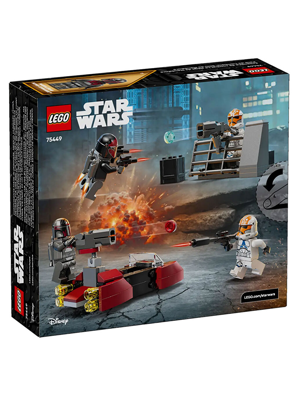 Star Wars Mandalore Kuşatması Savaş Paketi 75449-4