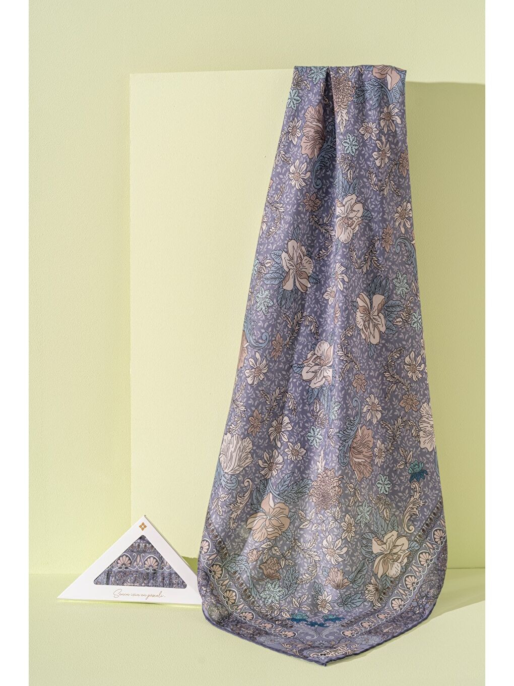 Lila Kadın Spring Soft Misya Eşarp