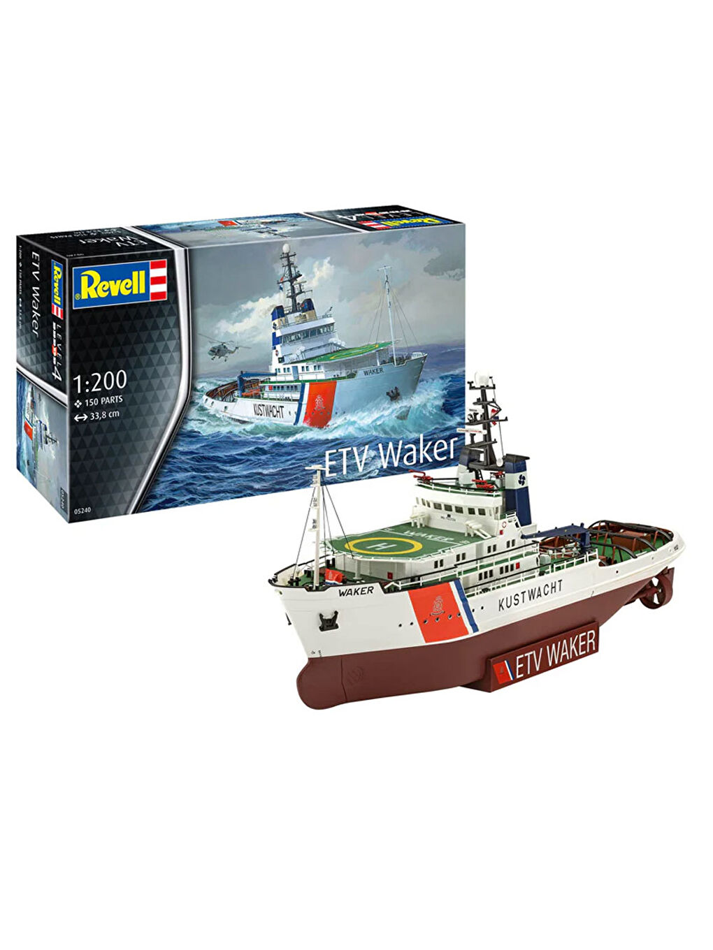 Maket Model Kit Gemi ETV Waker 5240