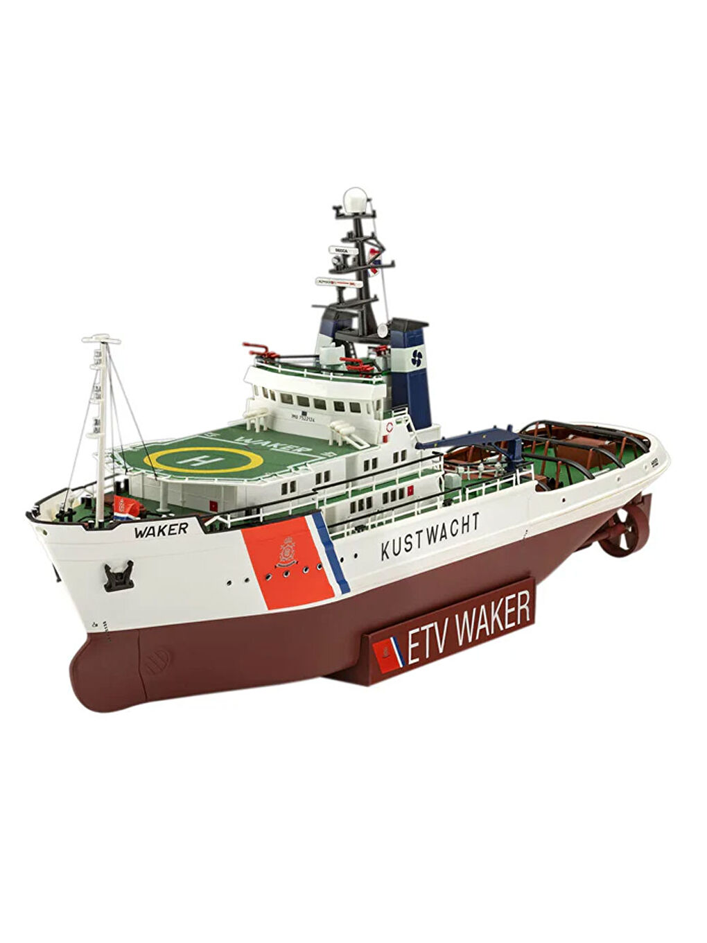 Maket Model Kit Gemi ETV Waker 5240-1