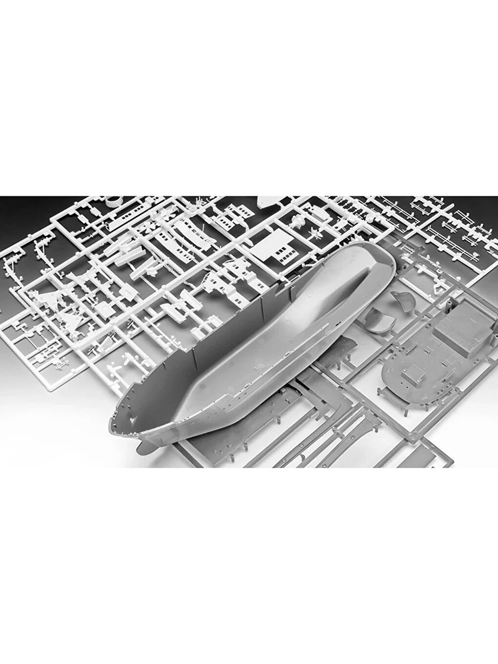 Maket Model Kit Gemi ETV Waker 5240-2