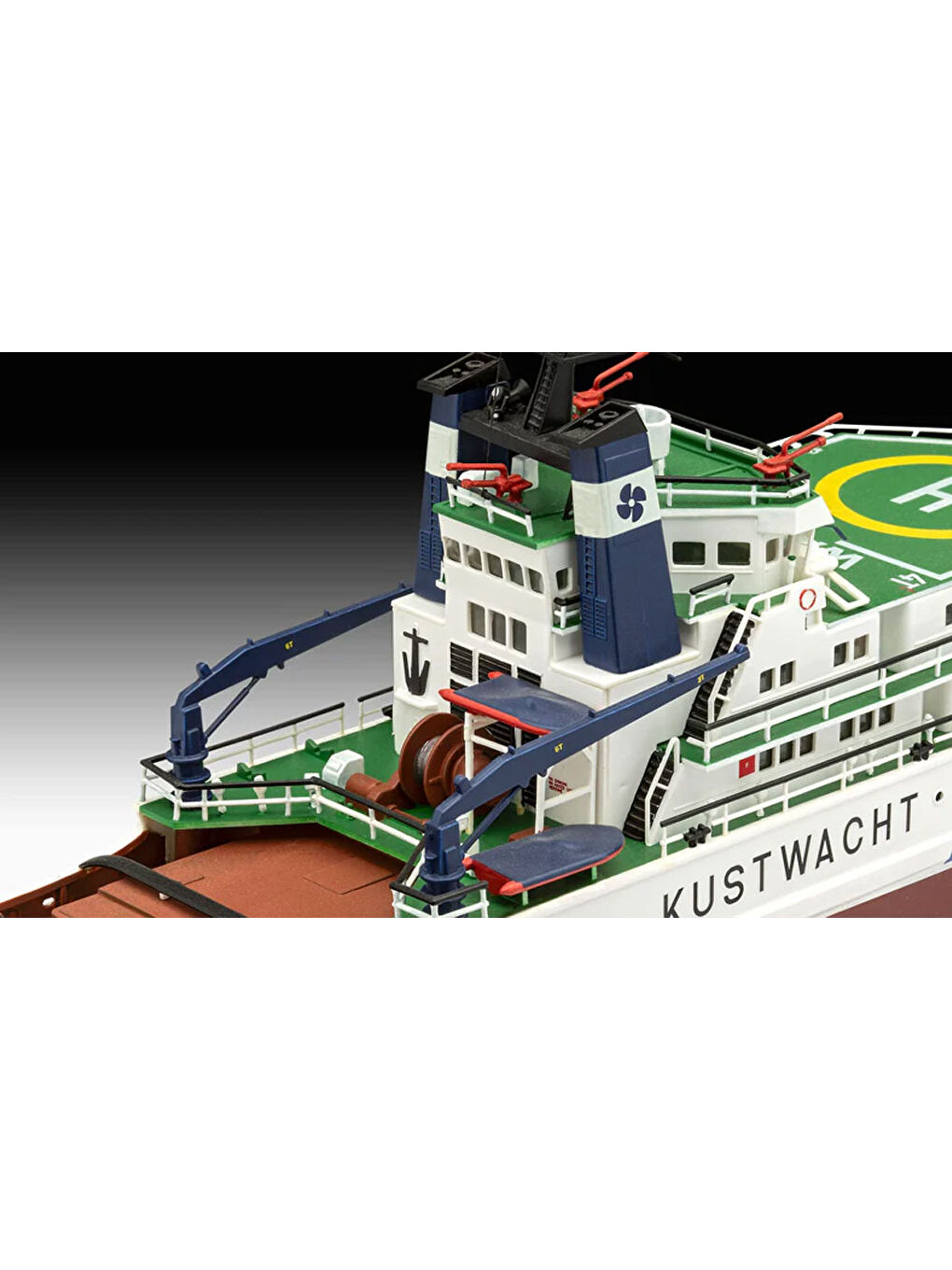 Maket Model Kit Gemi ETV Waker 5240-3