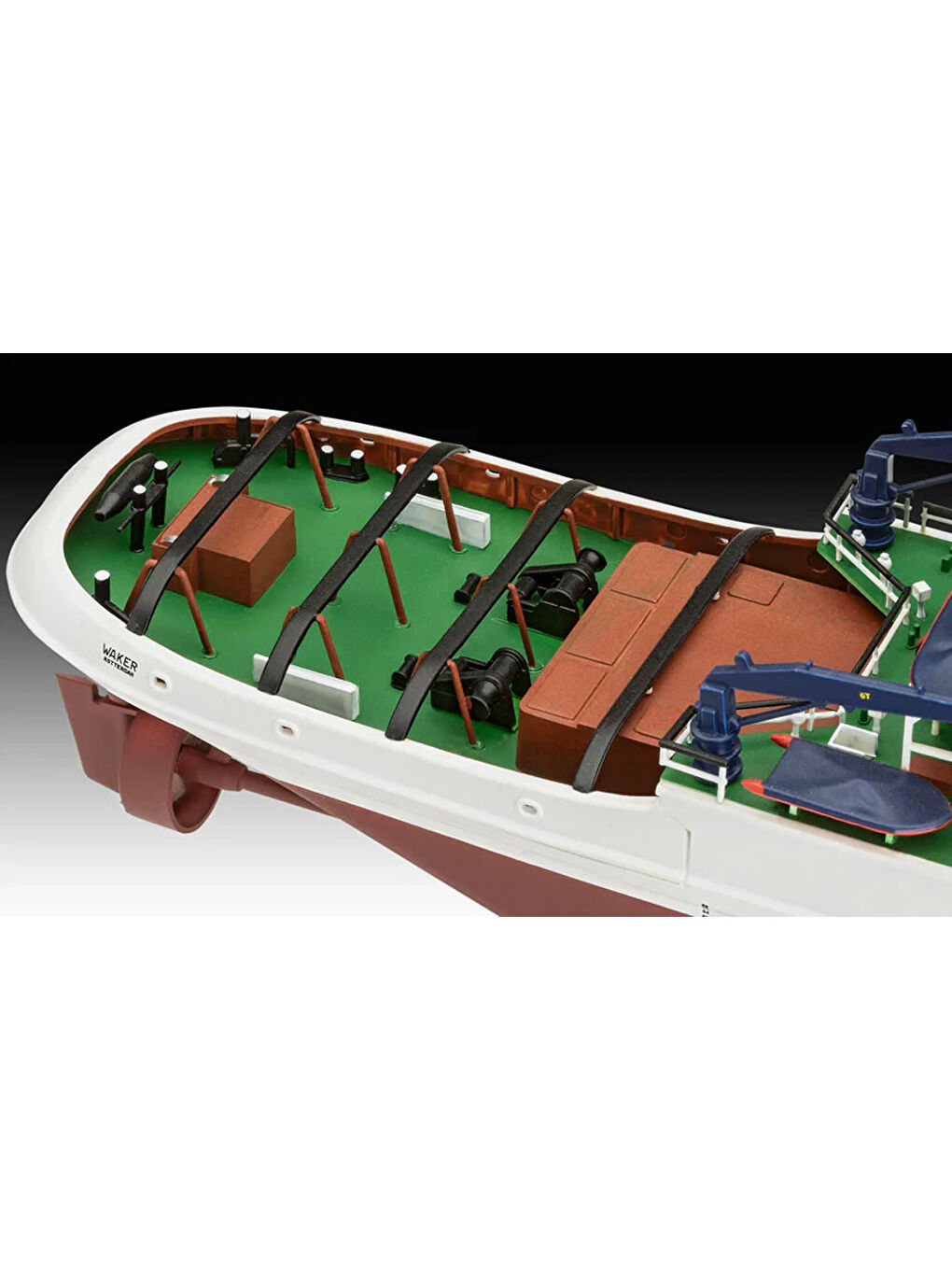 Maket Model Kit Gemi ETV Waker 5240-4