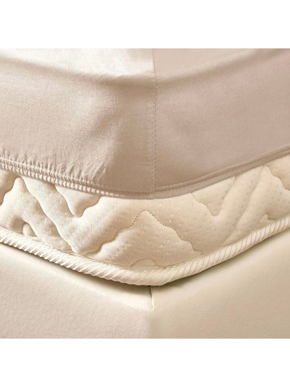 Soft Eco Tek Kişilik Lastikli Çarşaf - Bej - 100x200 cm-5