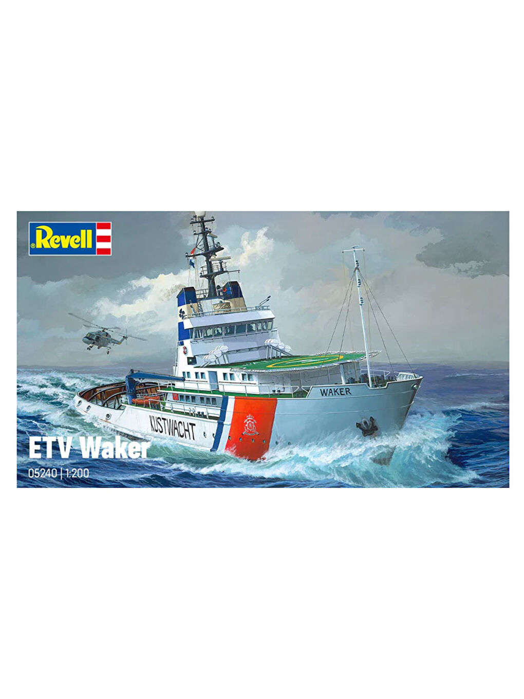 Maket Model Kit Gemi ETV Waker 5240-5