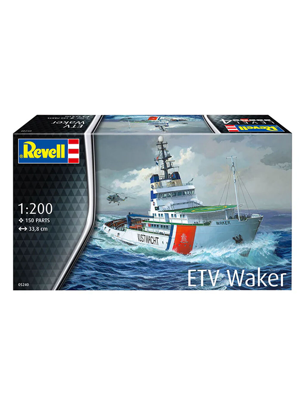 Maket Model Kit Gemi ETV Waker 5240-6