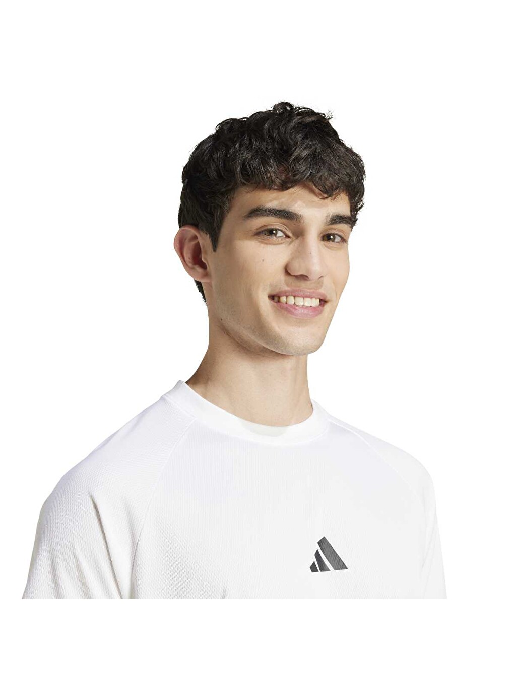 Seasonal Essentials Us Sport Erkek Beyaz Yuvarlak Yaka Spor Tişört-2
