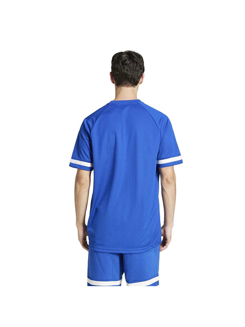 Seasonal Essentials Us Sport Erkek Mavi Yuvarlak Yaka Spor Tişört-4