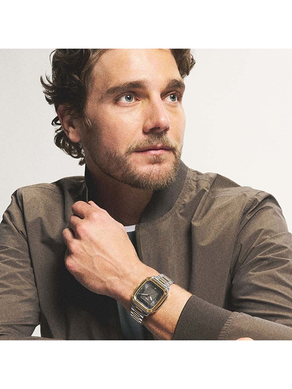 Sarı FFS6123 Erkek Kol Saati-3