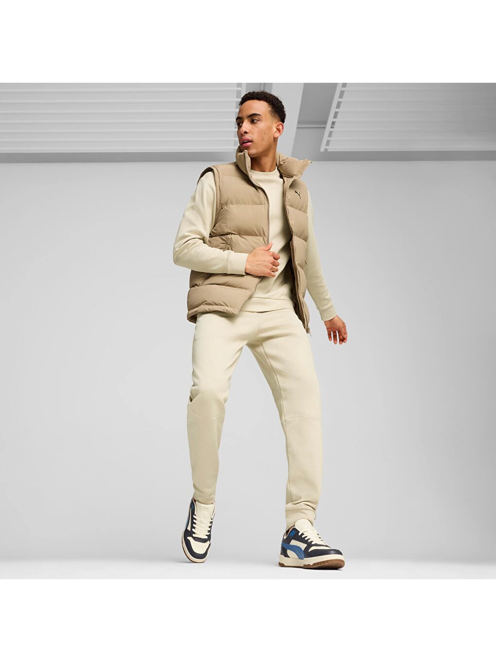 Ekru MONOMATERIAL Erkek Şişme Yelek