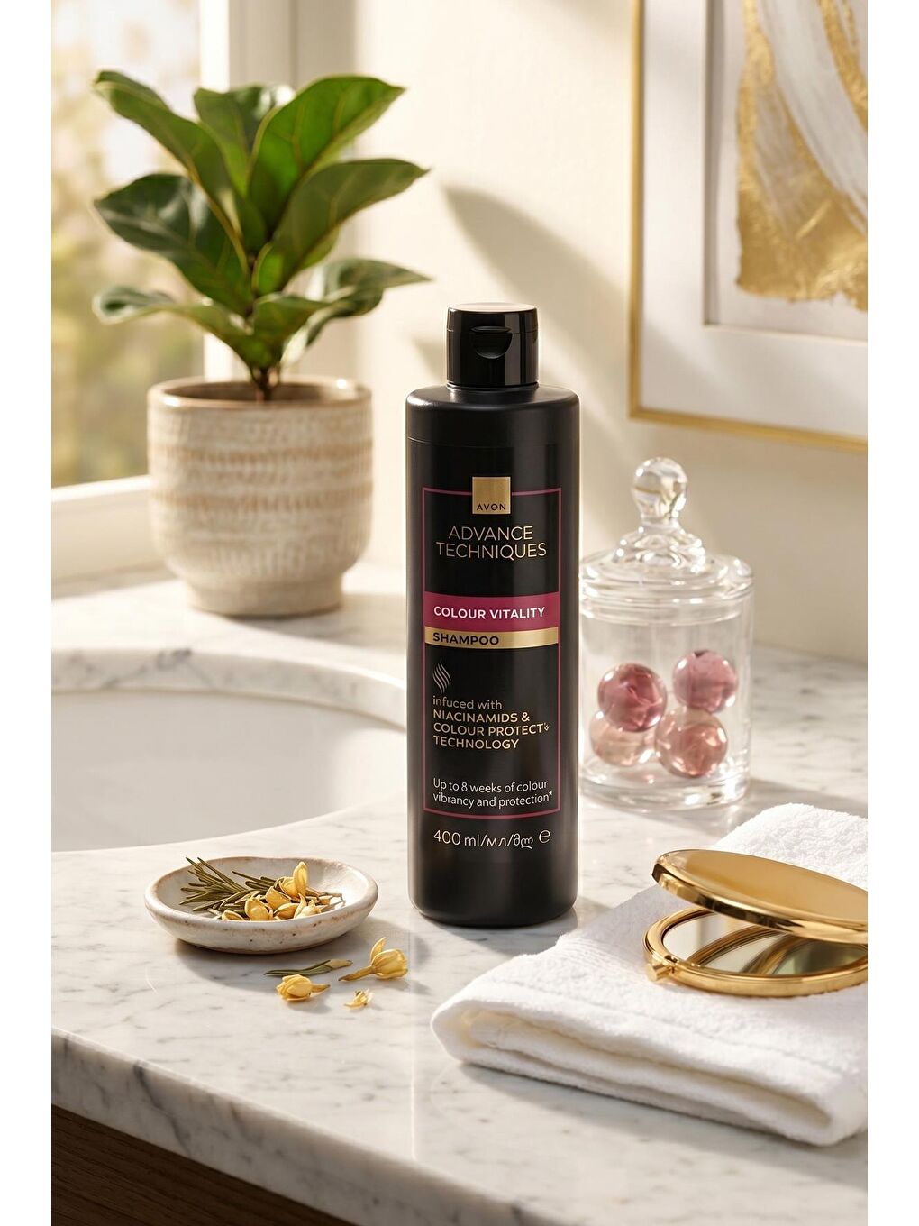 AT Color Vitality Renk Koruyucu Şampuan 400 Ml.-1