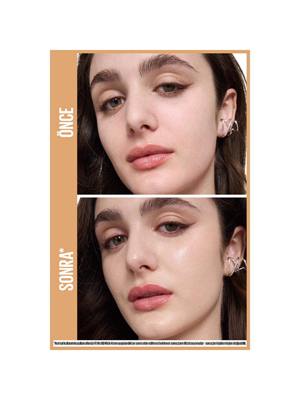 Fit Me Nude Cilt Bakımı Etkili Nemlendirici SPF50 BB Krem - 10-2