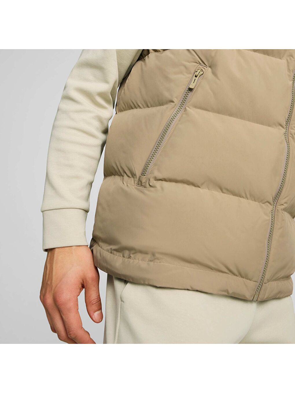 Ekru MONOMATERIAL Erkek Şişme Yelek-1