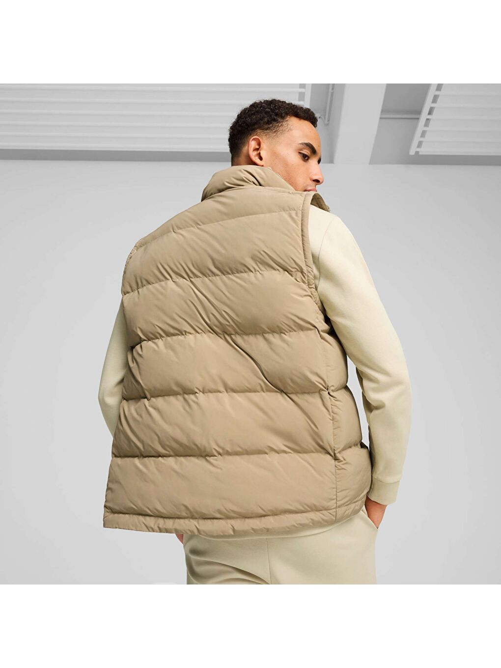 Ekru MONOMATERIAL Erkek Şişme Yelek-2