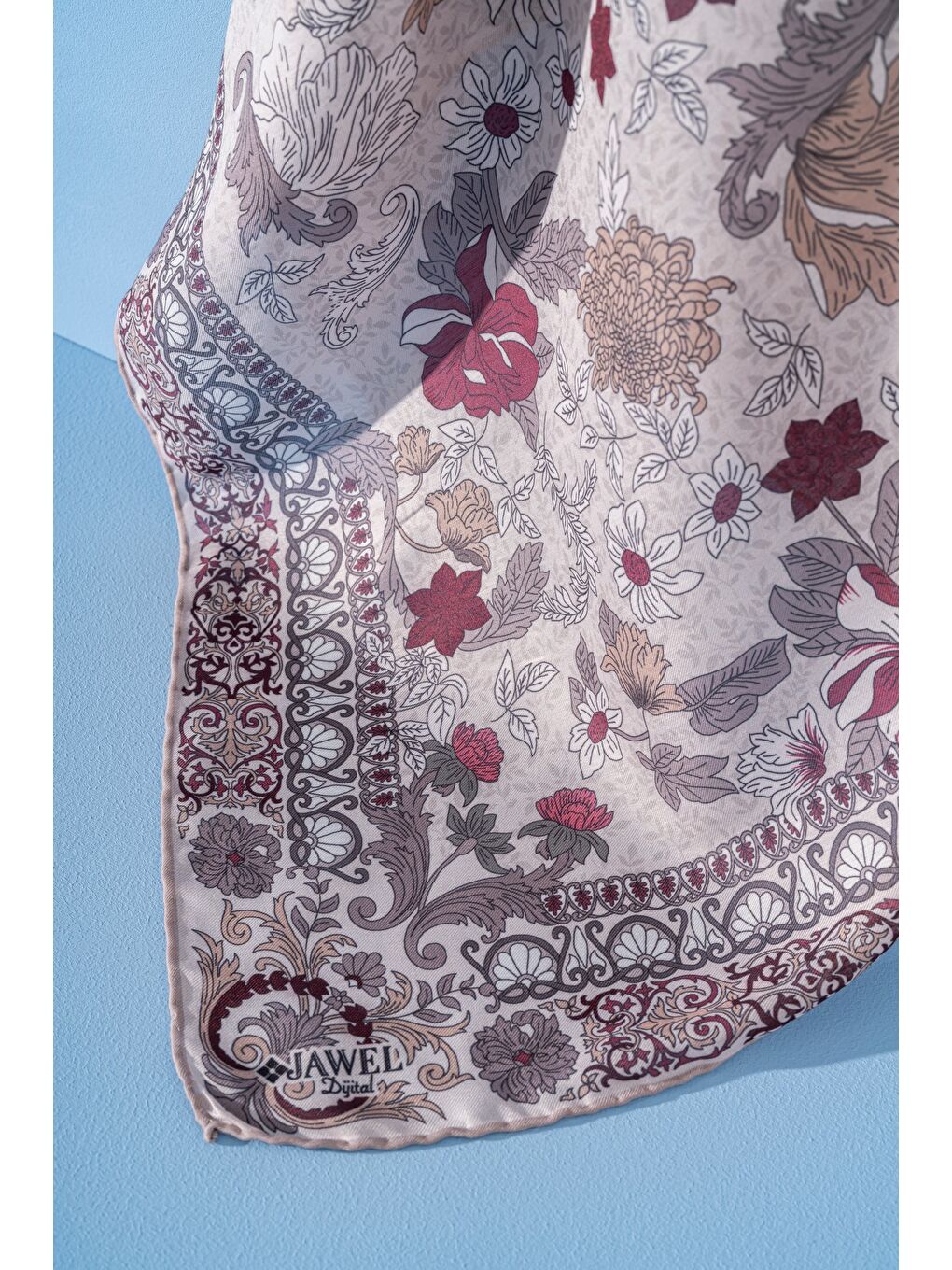 Ekru Kadın Spring Soft Misya Eşarp-1