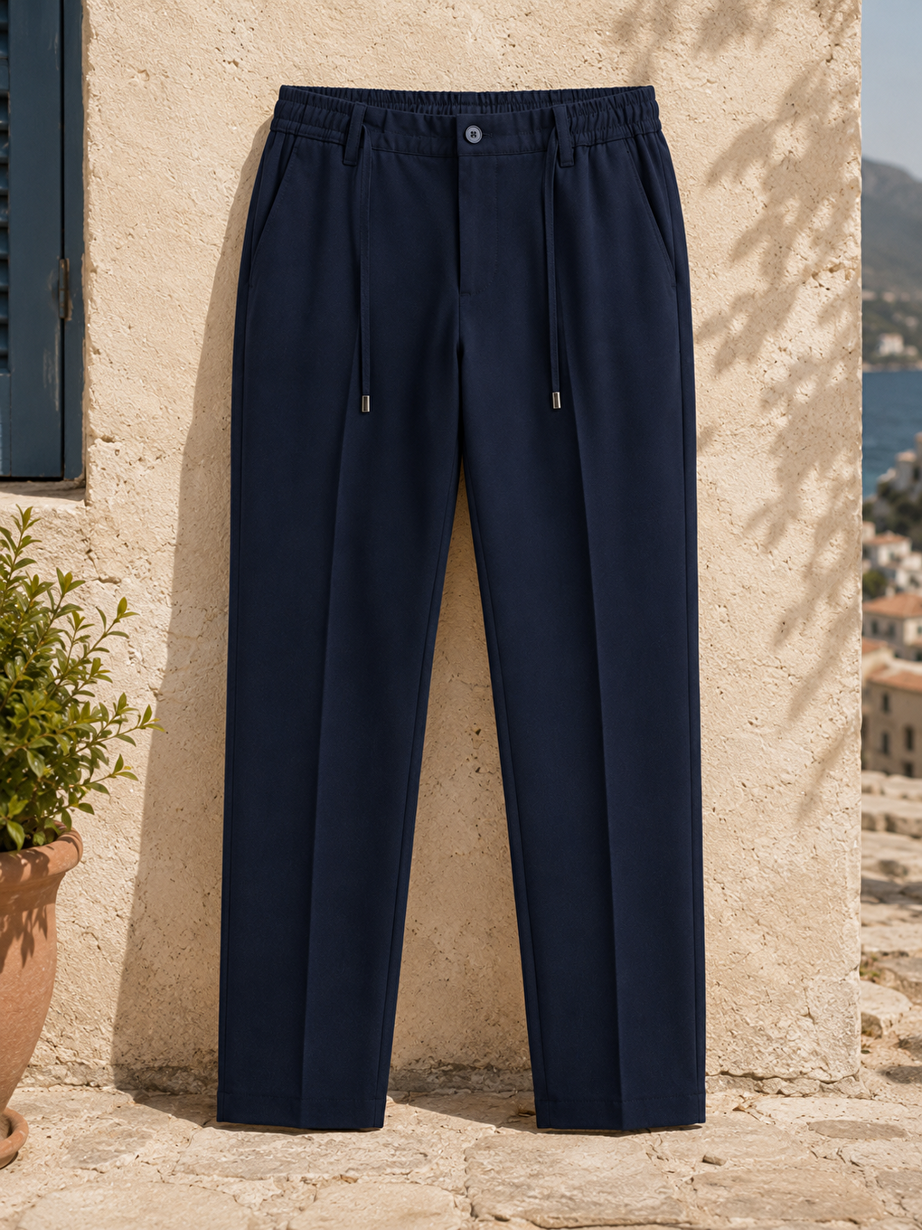 Erkek Comfort Fit Lacivert Jogger Pantolon | Esnek Kumaş Günlük Rahat Kesim – 169dngr-7