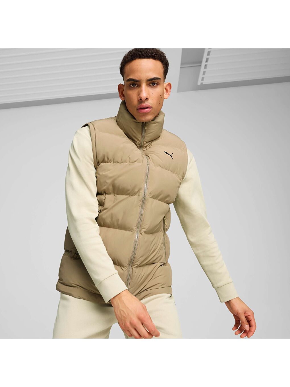 Ekru MONOMATERIAL Erkek Şişme Yelek-6