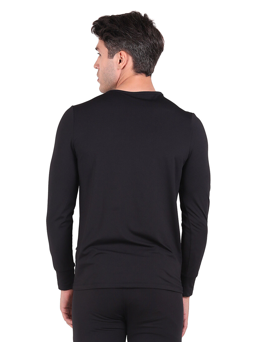 Siyah North Ice Bisiklet Yaka Erkek Thermal İçlik SİYAH-2