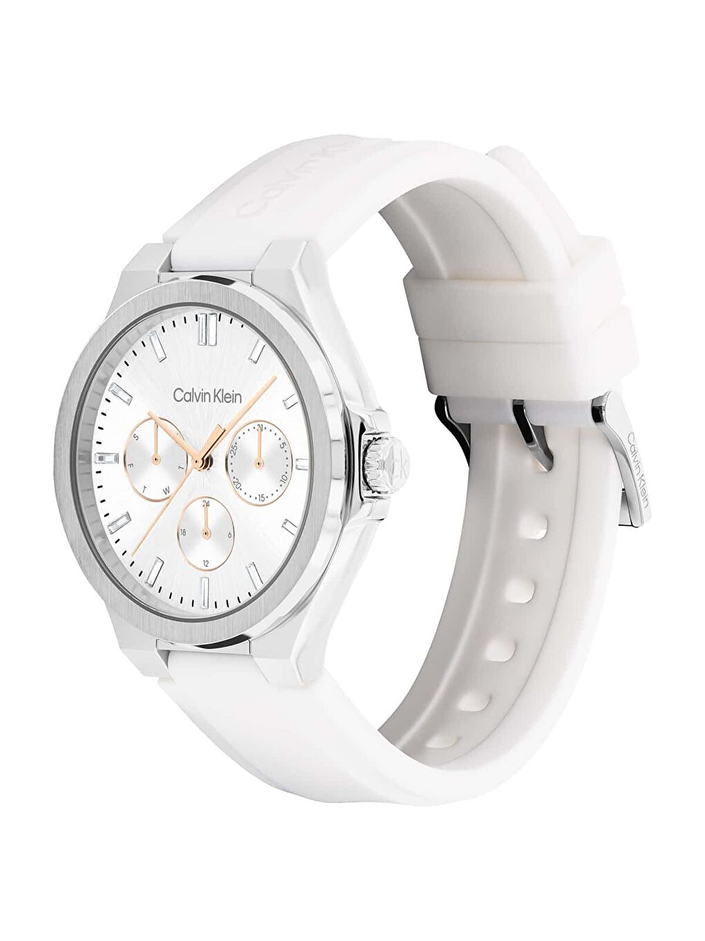 Beyaz CK25100106 Kadın Kol Saati-1