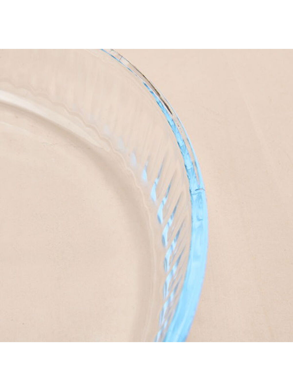 Renksiz Twin 2'li Yuvarlak Cam Fırın Kabı - Şeffaf-1