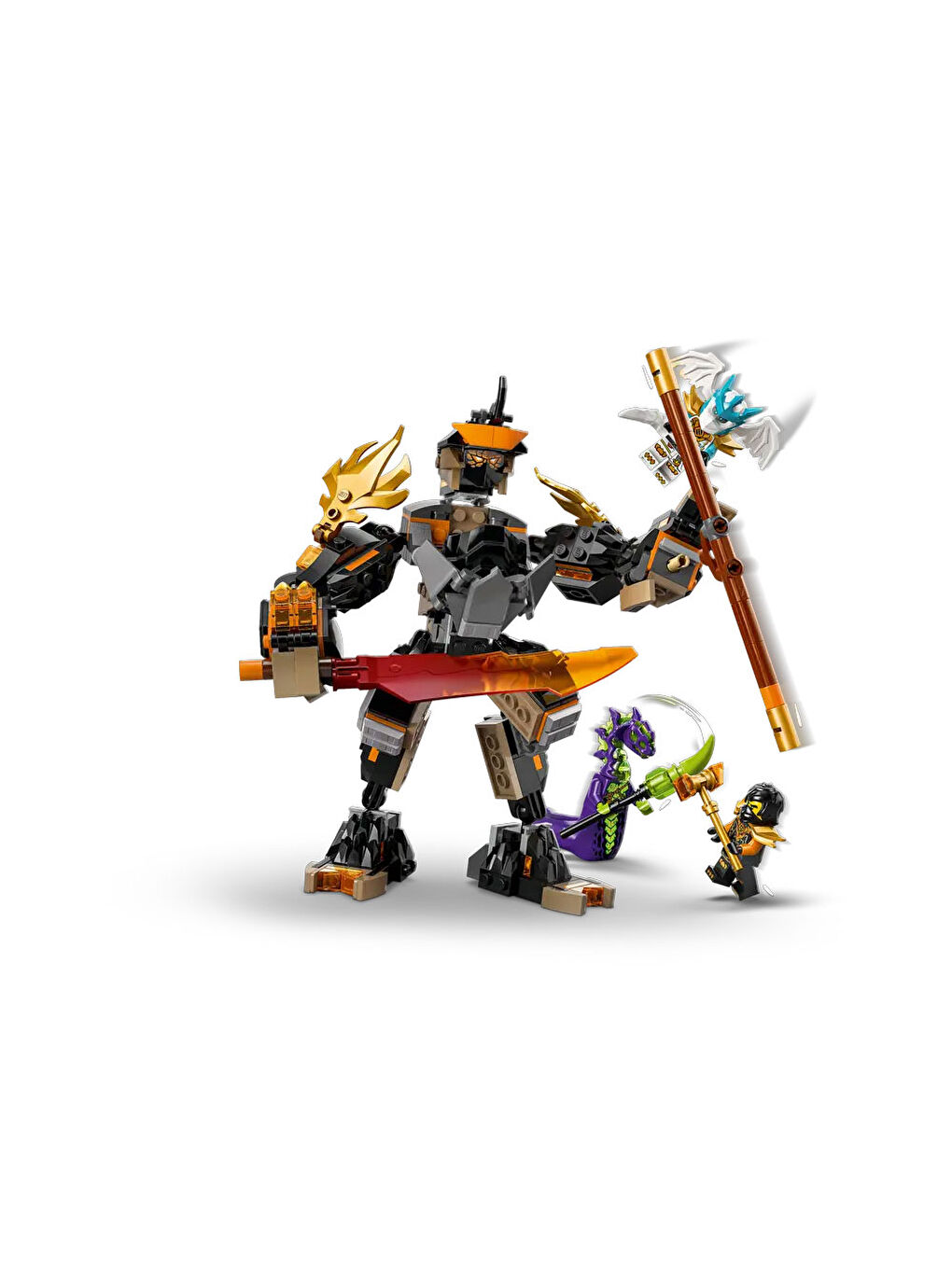 NINJAGO Cole’un Görev Robotu ve Ejderha Zane 71854-5