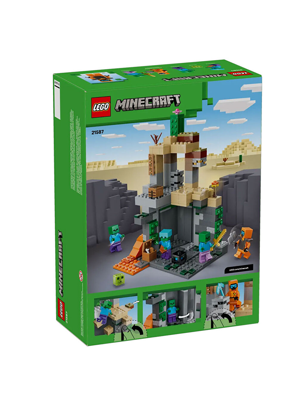 Minecraft Zombi Zindanı 21587-6